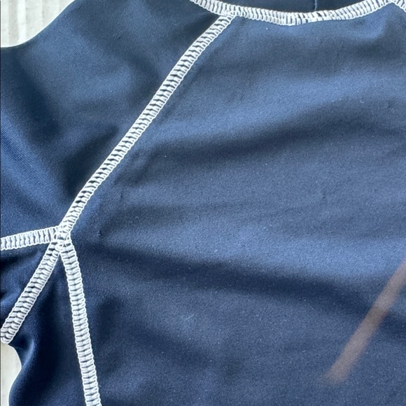 Gymboree Navy Rash Guard Swim Top with Surf Club Graphic - Picture 5 of 8